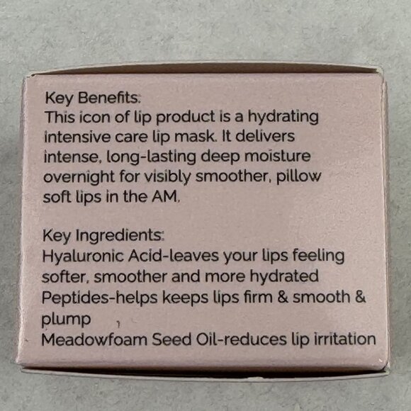 PinkLipps Lip Sleeping Mask Cherry Hydrates-Softens-Plumps 15g Smooth Hydrate - Picture 3 of 7